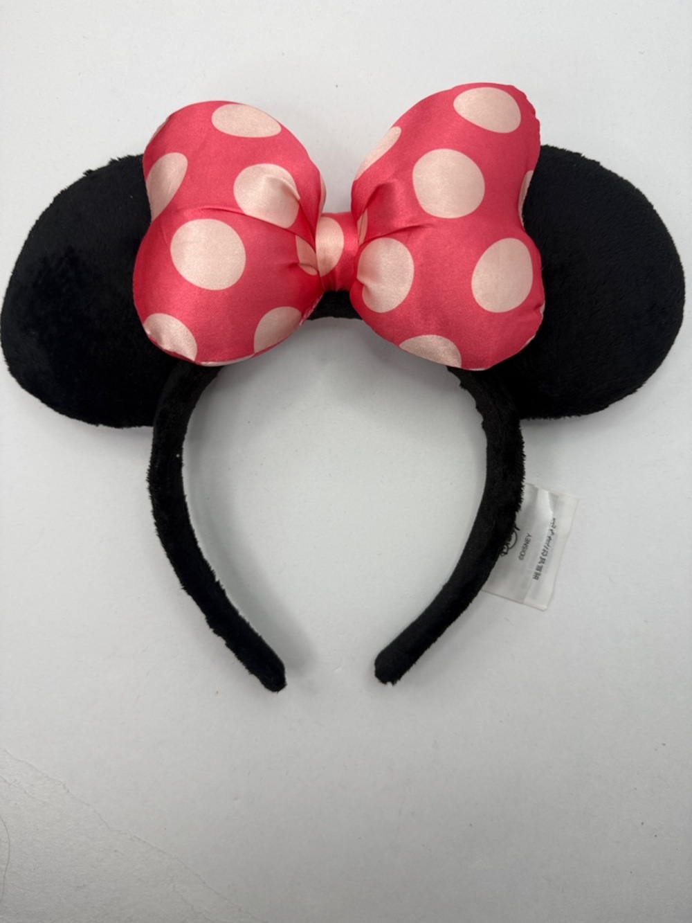 Disney Ears Minnie Mouse Classic W Pink Bow